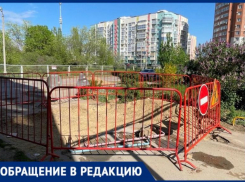 «Огородили и бросили», - волжанин о ремонте теплотрассы из-за которого возникают заторы
