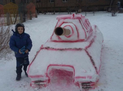Ждун, Саня, танки и другие снеговики поселились на улицах Волжского