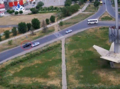 Недавняя погоня за «десяткой» в Волжском попала на видео