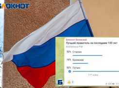 Половина опрошенных волжан назвали Путина лучшим правителем за последние 100 лет