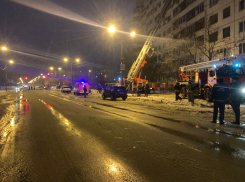 Большинство волжан стали очевидцами пожара в Волжском
