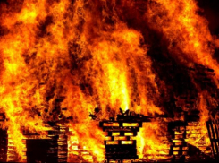 Два автомобиля и хозпостройки сгорели в Волгограде