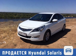 Hyundai Solaris 2016 года выпуска ищет нового хозяина