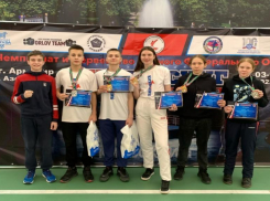 Волжане завоевали медали на чемпионате и первенстве ЮФО по кикбоксингу