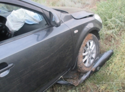 В Средней Ахтубе иномарка вылетела в кювет: пострадала девушка-подросток