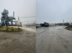 Близ Волжского под контролем приставов снесен самовольный асфальтобетонный завод
