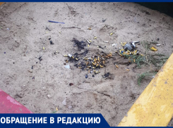 Песочница превратилась в пепельницу, а площадка в обитель собак: жители Волжского в шоке от состояния двора