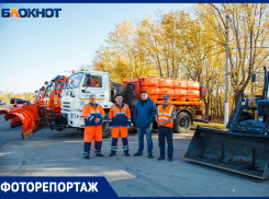 Ряды спецтехники вывели на Волжскую ГЭС 