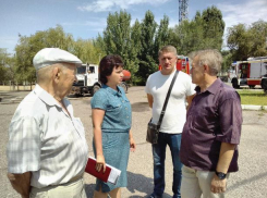 Передняя стена здания волжского стадиона может рухнуть