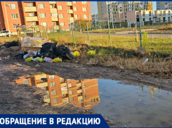 «Страшно отпускать ребенка одного»: волжане вынуждены ходить по мусору и лужам