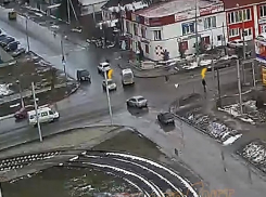 На проспекте Ленина сбили  волжанку