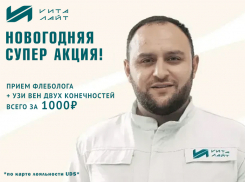 Новогодний подарок Вашим ногам: консультация флеболога + УЗИ вен и артерий за 1000₽