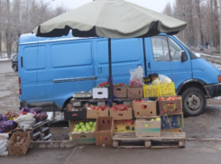 Заветренные фрукты и сомнительное сало продают на улицах в Волжском