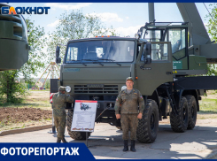 В Волжском прошла выставка инженерной военной техники