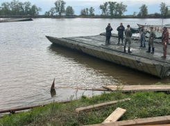 Под Волжским начнут восстанавливать затонувший мост к отрезанному от цивилизации поселку