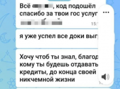 «Спасибо за твои госуслуги»: на волжанку едва не оформили кредиты из-за чата дома, мошенники напали через Макс