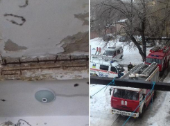 Обрушение лестничного проема произошло в жилом доме Волжского