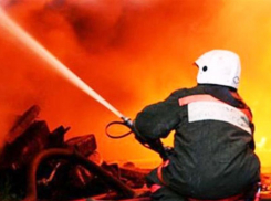 При пожаре под Волгоградом едва не сгорел 44-летний мужчина