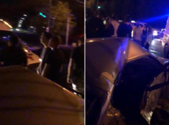Последствия страшной аварии с 16-летним за рулем сняли на видео в Волжском