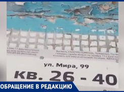 «Течет за шиворот жильцам: козырек над подъездом прогнил», - волжанин рассказал о проблеме