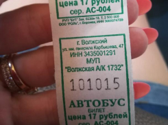 В Волжском цена на билетах отличается от фактической оплаты за проезд