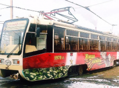 В мужской праздник на линии будет курсировать обновленный трамвай