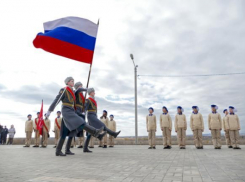 Юнармейцы принесли клятву в Волжском