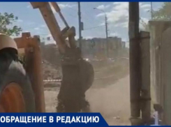 В Волжском жительница поселка рассказала о «незаконном» строительстве велодорожки