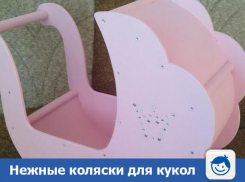 Нежные коляски для кукол предложили волжанам
