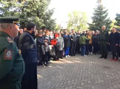 Первая партия волжан готова к отправке: итоги первой недели осеннего призыва