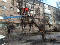 Стихия под контролем: в Волжском устраняют последствия непогоды в усиленном режиме