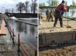 Изолированный от мира поселок под Волжским хотят вернуть в цивилизацию: начался ремонт моста