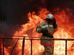 При пожаре в Урюпинске едва не сгорел 33-летний мужчина 