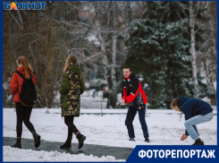 Снег сделал обычный день праздником для волжан