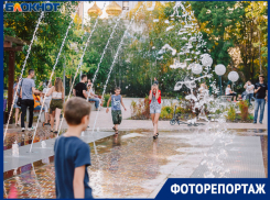 «Праздник воды» или как фонтаны спасают волжан от жары