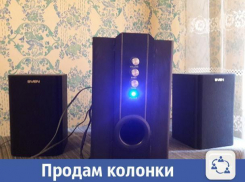 В Волжском продаются компьютерные колонки с насыщенным звуком