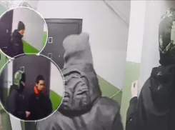 «Что‑то забрали из шахты лифта»: в Волжском на видео снова попали вандалы, шарящиеся по подъезду 