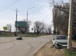 Подросток за рулем мотоцикла устроил ДТП в Среднеахтубинском районе