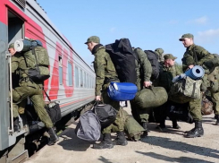 Мобилизованные волжане отправились к месту боевого слаживания