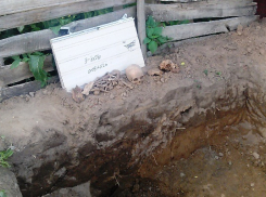 В Ленинском районе селянин случайно раскопал настоящий могильник