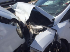 Установлены подробности лобового столкновения иномарки и маршрутки: 2 в больнице