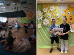 В Волжском провели показ фильма и подарили подарки деткам из дома Малютки 