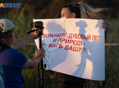 Задержали участницу пикета против строительства дороги в Волго-Ахтубинской пойме