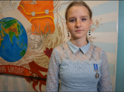 В Волжском школьнице дали награду за спасение 5-летней малышки от стаи одичавших собак