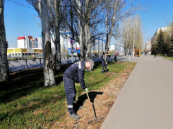 За сутки в Волжском вывезли 2100 кубометров мусора и сухой листвы