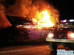 В Волгоградской области в пожаре сгорел мужчина