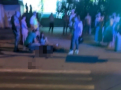 Видео с места убийства мужчины в Волжском 