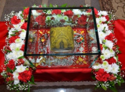 Скуфью Пантелеимона привезли в местный храм для волжан