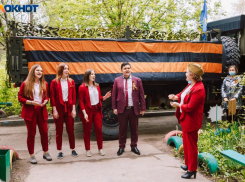 Во дворе Волжского спели «Катюшу»