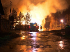 Под Волгоградом в пожаре погиб водитель фуры